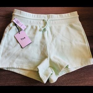 NWT Aritzia Pastel sweat shorts